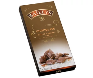 Baileys Bar Salted Caramel - Sós karamellás Baileys trüffelkrémmel töltött tejcsokoládé tábla (90 gr)