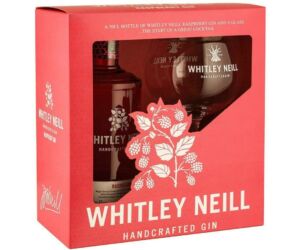 Whitley Neill Raspberry (Málna) Gin 0,7L 43% pdd. + pohár
