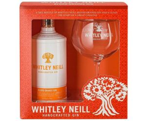 Whitley Neill Blood Orange Gin 0,7L 43% pdd. + pohár