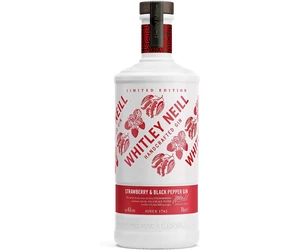 Whitley Neill Strawberry-Pepper (Eper-Bors) Gin - 0,7L (43%)