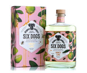 Six Dogs Honey Lime Gin 0,7L (43%)