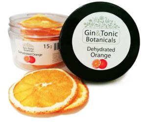Gin Tonic Botanicals kis tégelyben Szárított Narancs karikák 15 gr