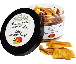 Gin Tonic Botanicals kis tégelyben szárított mangó csíkok 70gr