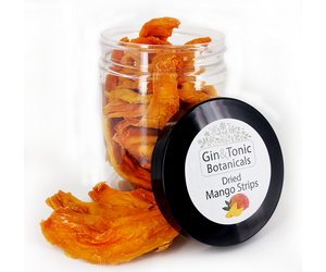 Gin Tonic Botanicals közepes tégelyben szárított mangó csíkok 150gr
