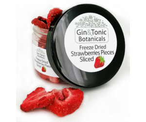 Gin Tonic Botanicals kis tégelyben liofilizált szeletelt eper 10 gr