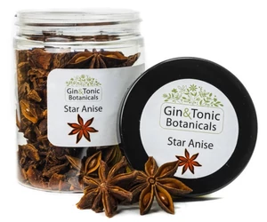 Gin Tonic botanicals közepes tégelyben, csillag ánizs egész 60 gr