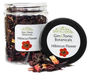 Gin Tonic botanicals közepes tégelyben, hibiszkusz virág 40 gr