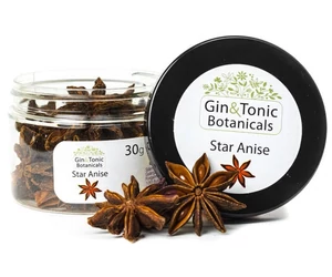 Gin Tonic botanicals kis tégelyben, csillagánizs egész 30gr