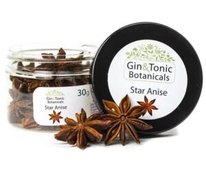 Gin Tonic botanicals kis tégelyben, csillagánizs egész 30gr