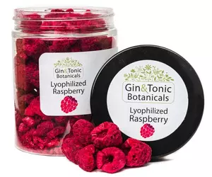 Gin Tonic Botanicals közepes tégelyben liofilizált Egész Málna 35 gr