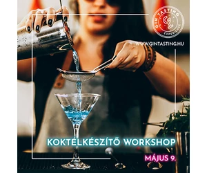 Koktélkészítő Workshop május 9.