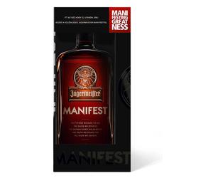 Jägermeister Manifest likőr - 0,5 L (38%) díszdobozban