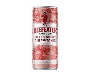 Beefeater Gin & Tonic Pink Strawberry 0,25L 4,9%