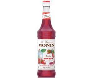 Monin Cukrozott Eper (Candy Strawberry) szirup 0,7L