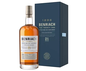 BenRiach 21 years whiksy dd. 0,7L 46%