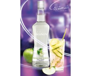 Monin Zöldalma likőr (Green Apple) 0,7L