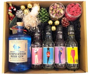 Karácsonyi Delux Irish Gin Tonik Szett Ginfűszerrel