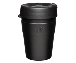 KeepCup Thermal Café rozsdamentes acél pohár kávés termosz BLACK 360 ml