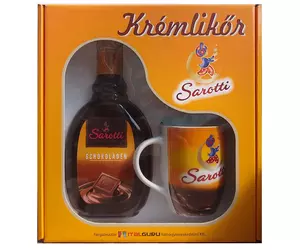 Sarotti Schokoladenlikör 0,5L 15% dd. + csésze