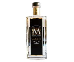 Márton és Lányai GOLD Gurulós Málna Pálinka 0,5L 50%