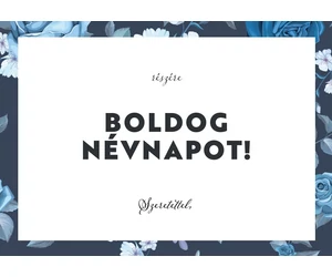 Ajándékkártya- Boldog Névnap