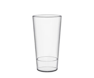 Urban műanyag jelöléses rakásolható pohár 400ml
