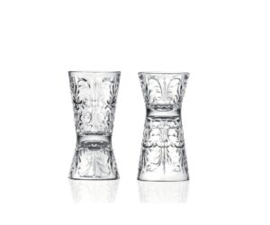 Clessidra 6 cl és 3 cl-es kristály shot pohár szett 6db/csomag