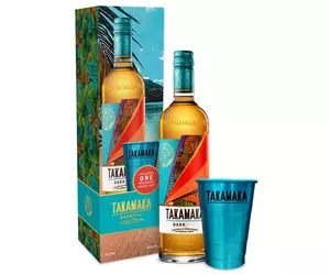 Takamaka Dark Spiced rum 0,7L 38% dd. + beach pohár
