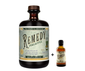 Remedy Pineapple Rum Liquer 34% 0,7L +ajándék Remedy Elixir Rum Liquer mini 0,05L 34%