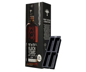 Black Tears Cuban Dry Spiced Rum 0,7L 40% dd. + jégforma