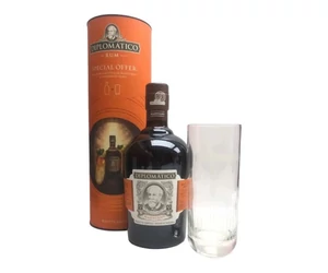 Diplomatico Mantuano rum 0,7L 40% + 1 db HighBall pohár dd.