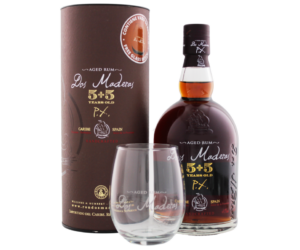 Dos Maderas PX 5+5 years rum pdd. 0,7L 40% + 2 pohár