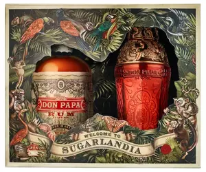 Don Papa rum 0,7L 40% pdd. + shaker