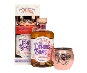 The Demons Share 3 éves rum 0,7L 40% dd. + fém pohár