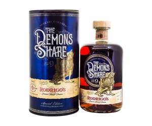 The Demons Share 9 éves Rodrigo's Reserve Limited edition rum 0,7L 40%