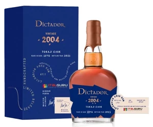 Dictador 2004/2023 Tokaji Cask, Limited Italguru Edt. 41% 0,7L pdd.