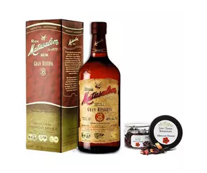 Matusalem Gran Reserva Solera 15 rum dd. 0,7L 40% + ajándék hibiszkusz kis tégelyben