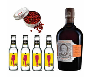 Diplomatico Mantuano Rum &amp; Tonik Szett Ajándék Koktélfűszerrel