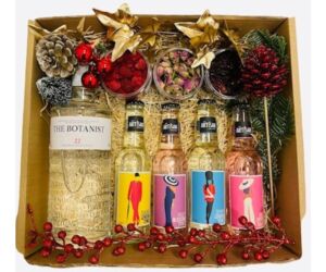 Karácsonyi Botanist gin tonik csomag díszdobozban