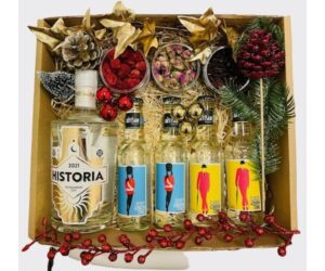 Karácsonyi Historia gin tonik csomag díszdobozban