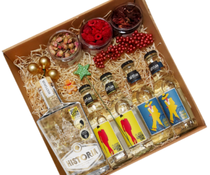 Karácsonyi Historia gin tonik csomag díszdobozban