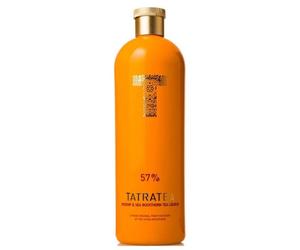 Tatratea 57% csipkebogyó &amp; homoktövis tea likőr 0,7L
