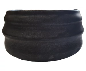 Chawan matcha Kerámia tál fekete