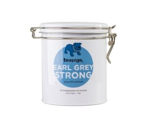 Teapigs Earl Grey Strong Tea 20 teafilter csatos üvegben
