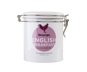 Teapigs English Breakfast Tea 20 teafilter csatos üvegben