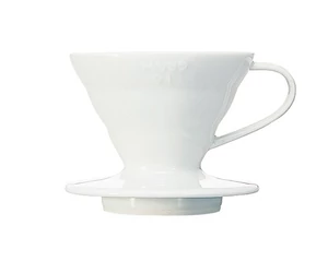 Hario V60-01 kerámia kávéfőző dripper fehér