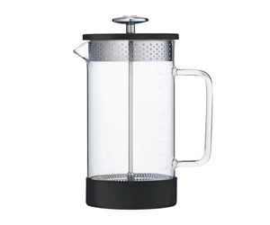 Barista &amp; Co - 8 csészés fekete - french press kávéprés