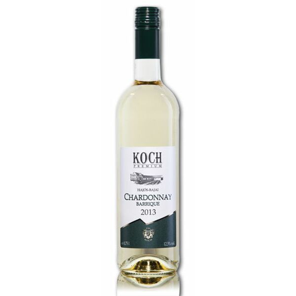 Koch Hajós-Bajai prémium Chardonnay Cuvé 2014 0,75L 12,5%