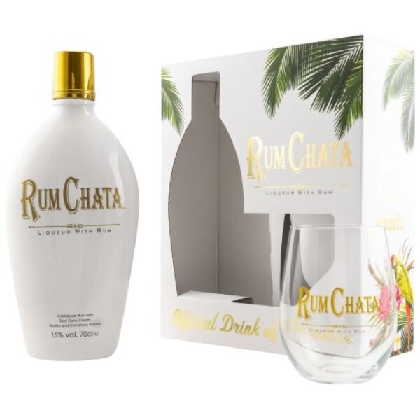 Rum Chata krémlikőr 0,7L 15% pdd. + pohár