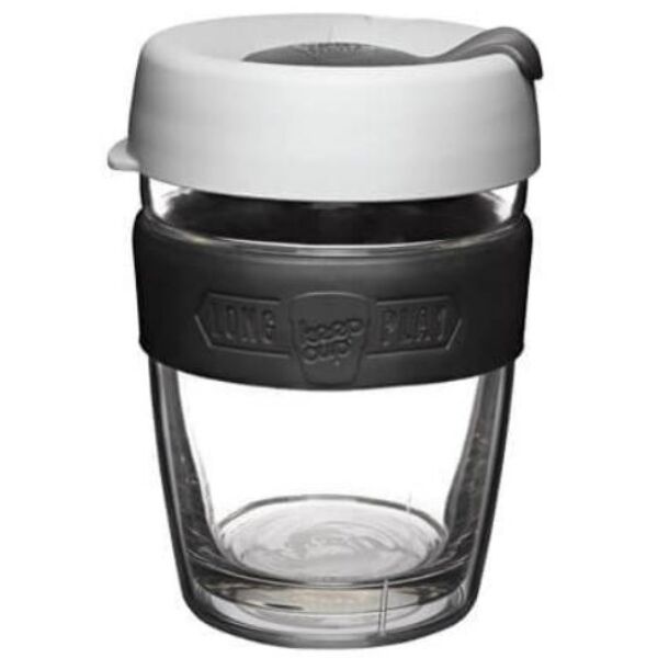 KeepCup dupla falú üveg pohár kávés/teás termosz ROSETTA 360 ml